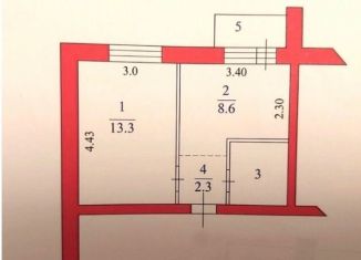 Продаю 1-ком. квартиру, 27 м2, Ленинградская область, проспект Героев