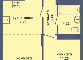 Продам двухкомнатную квартиру, 48.7 м2, Пермь, Ленинский район