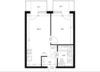 Продам однокомнатную квартиру, 34.1 м2, Москва, Тимирязевский район