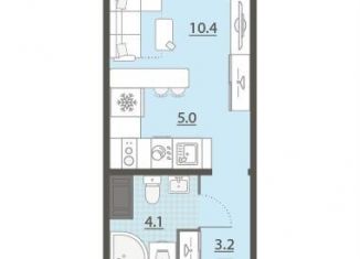 Продаю квартиру студию, 22.7 м2, Екатеринбург, улица Архитектора Белянкина