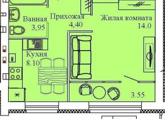 Продам 1-комнатную квартиру, 34 м2, Кохма