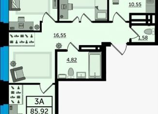 Продаю 3-комнатную квартиру, 86.3 м2, Ростов-на-Дону