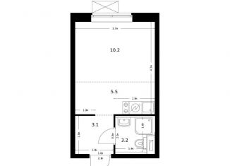 Продам квартиру студию, 22 м2, Амурская область, жилой комплекс Зея Парк, 1