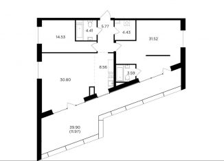 Продажа 3-комнатной квартиры, 115.6 м2, Москва, жилой комплекс Форивер, 3