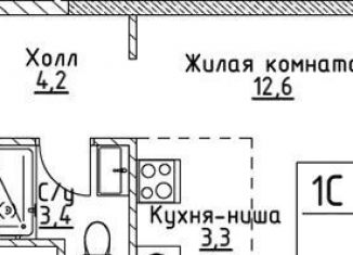 Продаю квартиру студию, 23.5 м2, Москва, улица Миклухо-Маклая, вл23, метро Университет дружбы народов