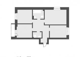 Продается 3-ком. квартира, 74 м2, Новосибирск, Кубовая улица, 53/1