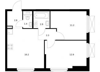 Продаю 2-ком. квартиру, 49.7 м2, Владивосток