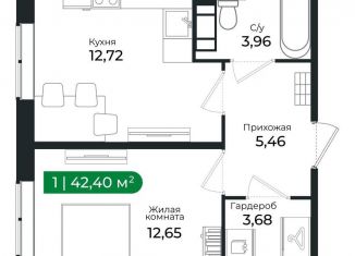 Продажа 1-ком. квартиры, 37.8 м2, Сертолово, Центральная улица, 13