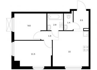 Продажа 2-ком. квартиры, 46 м2, Владивосток