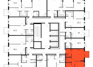 Продажа 2-комнатной квартиры, 48.8 м2, Владивосток, Архангельская улица, 23к1