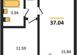 Продам 1-комнатную квартиру, 37 м2, село Новая Усмань