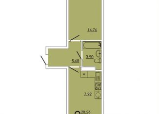 Продам 2-комнатную квартиру, 47.3 м2, Ростов-на-Дону