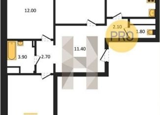 Продаю трехкомнатную квартиру, 80.4 м2, Воронеж, улица Загоровского, 9/1