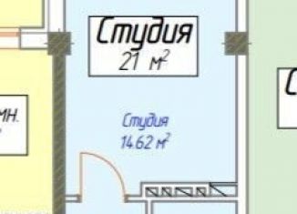 Продам квартиру студию, 21 м2, посёлок городского типа Семендер, проспект Казбекова, 189