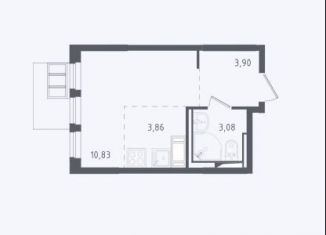 Продаю квартиру студию, 21.7 м2, Московская область