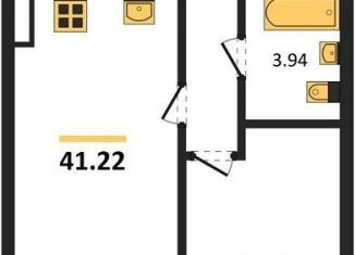 1-ком. квартира на продажу, 41.2 м2, село Новая Усмань