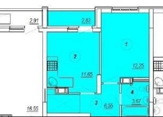 Продаю 1-комнатную квартиру, 35.5 м2, Самарская область, Южное шоссе, 11