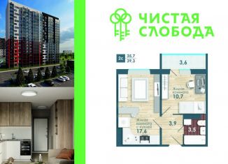 Продаю 2-ком. квартиру, 35.7 м2, Новосибирская область, Спортивная улица, 37