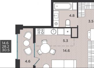 Продаю 1-комнатную квартиру, 30.5 м2, Архангельская область