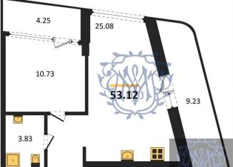 Продается 1-ком. квартира, 53.1 м2, Евпатория