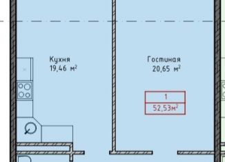 Продам 1-ком. квартиру, 53 м2, Дагестан, улица Кирова, 88