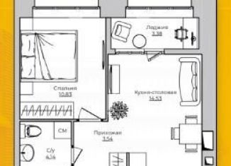 Продаю 1-ком. квартиру, 36.4 м2, Санкт-Петербург, Счастливая улица, 9