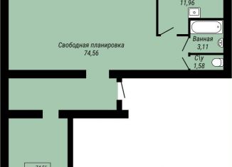 Продам квартиру со свободной планировкой, 95.7 м2, Ивановская область