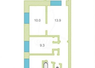 Продам 3-ком. квартиру, 52.2 м2, посёлок Московский, Озёрная улица, 5