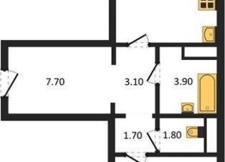 Продаю 1-комнатную квартиру, 49.4 м2, Воронежская область, улица Загоровского, 9/1