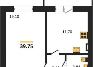 Продажа однокомнатной квартиры, 39.8 м2, Отрадненское сельское поселение