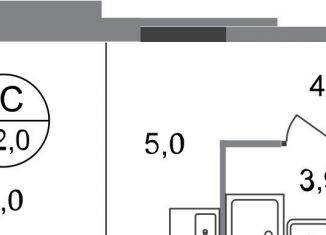 Продаю квартиру студию, 22 м2, Московский