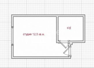 Продам квартиру студию, 12.5 м2, Москва, Каширское шоссе, 142к1, метро Красногвардейская