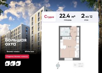 Продается квартира студия, 22.4 м2, Санкт-Петербург, метро Проспект Большевиков