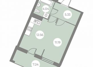 Продаю 1-комнатную квартиру, 36.7 м2, Санкт-Петербург, Выборгский район