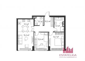 Продаю 2-ком. квартиру, 72 м2, Москва, Даниловский район