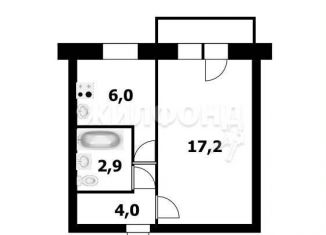 Продаю 1-комнатную квартиру, 30.1 м2, Новосибирская область, улица Челюскинцев, 22