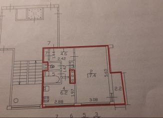 1-ком. квартира на продажу, 31.9 м2, Санкт-Петербург, улица Козлова, 21к1