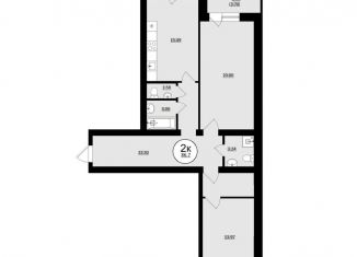 Продается 2-комнатная квартира, 86.7 м2, Самарская область