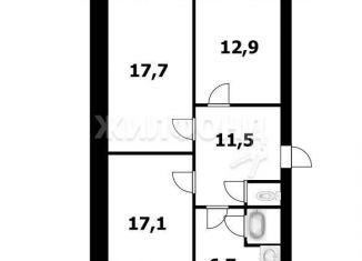 Продаю комнату, 15.9 м2, Новосибирск, 3-й переулок Крашенинникова, 12