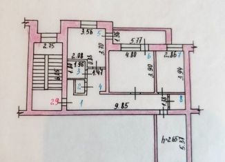 Продается 3-комнатная квартира, 80.5 м2, Абакан, улица Гагарина, 36