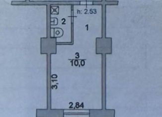 Продается квартира студия, 16.3 м2, Челябинск, Калининский район, улица Чичерина, 33