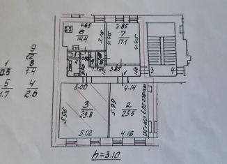 Продажа 3-ком. квартиры, 104.2 м2, Санкт-Петербург, Витебская улица, 2/7, муниципальный округ Коломна