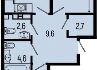 2-ком. квартира на продажу, 68.5 м2, Майкоп