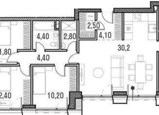 Продажа 5-комнатной квартиры, 102.6 м2, Москва, ЮВАО, Волгоградский проспект, 32/5к1