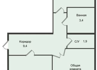 Продаю двухкомнатную квартиру, 58.4 м2, Ставропольский край, улица Кутузова