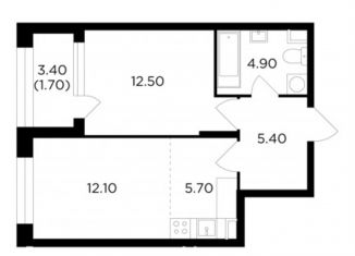 Продам 2-ком. квартиру, 42.3 м2, Мытищи