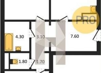 Продаю 2-ком. квартиру, 65.9 м2, Воронежская область, улица Шишкова, 140Б/6