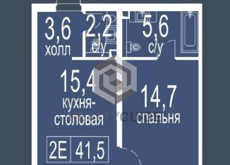 Продается 2-ком. квартира, 42.7 м2, Москва, Большая Черёмушкинская улица, 25с14, метро Нагорная