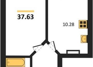 Продажа 1-ком. квартиры, 37.6 м2, Воронеж, Центральный район