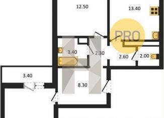 Продам 2-комнатную квартиру, 66.5 м2, Воронежская область, улица Шидловского, 28